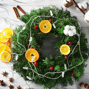 christmas table centrepiece